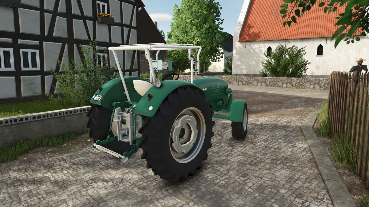 Трактор MAN 2P1/4P1 для Farming Simulator 25
