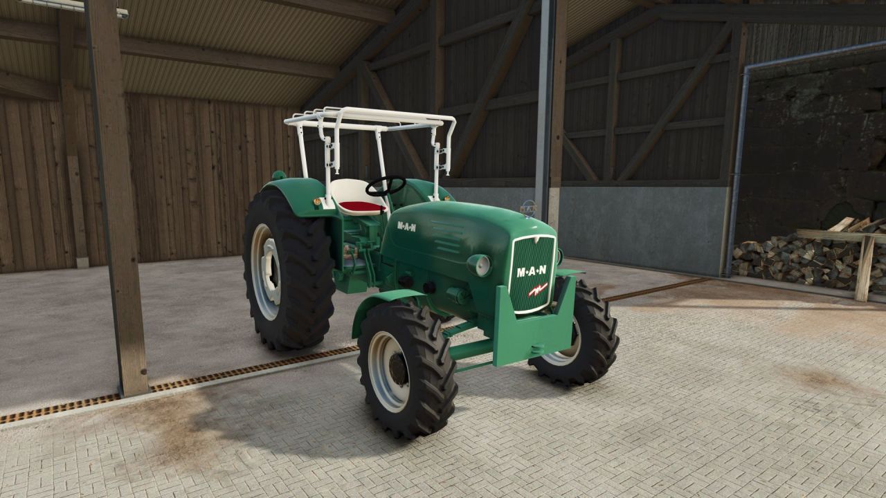 Трактор MAN 2P1/4P1 для Farming Simulator 25