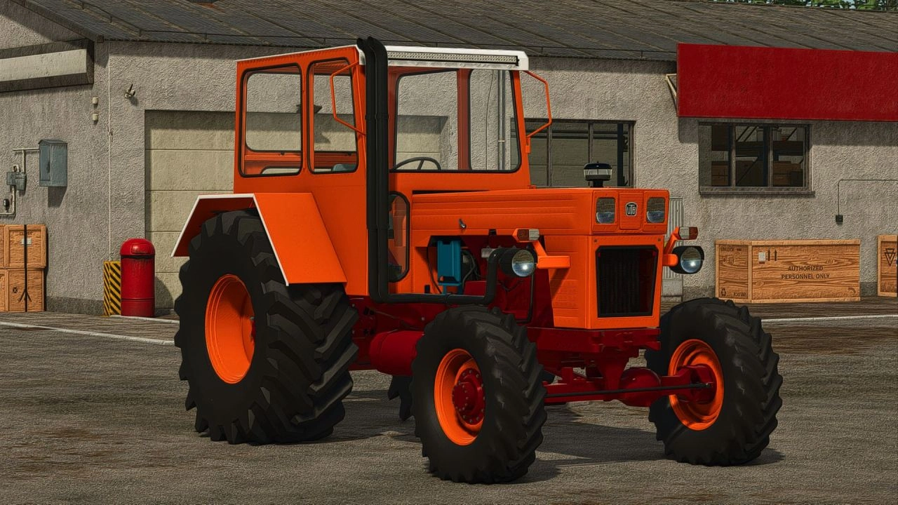 Трактор UTB 651 Saviem Zf для Farming Simulator 25