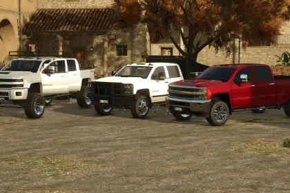 Leistungsstarker Pickup Lizard Silver 2500 für FS25 — Schneller Transport und modulare Aufbauten