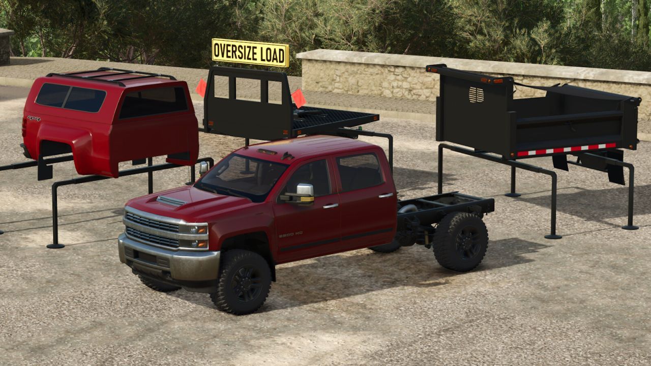 Mocny Pickup Lizard Silver 2500 do FS25 — Szybki Transport i Modułowe Nadwozia