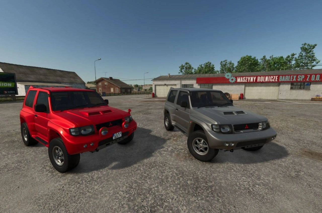 Автомобіль Mitsubishi Pajero Evolution для Farming Simulator 25