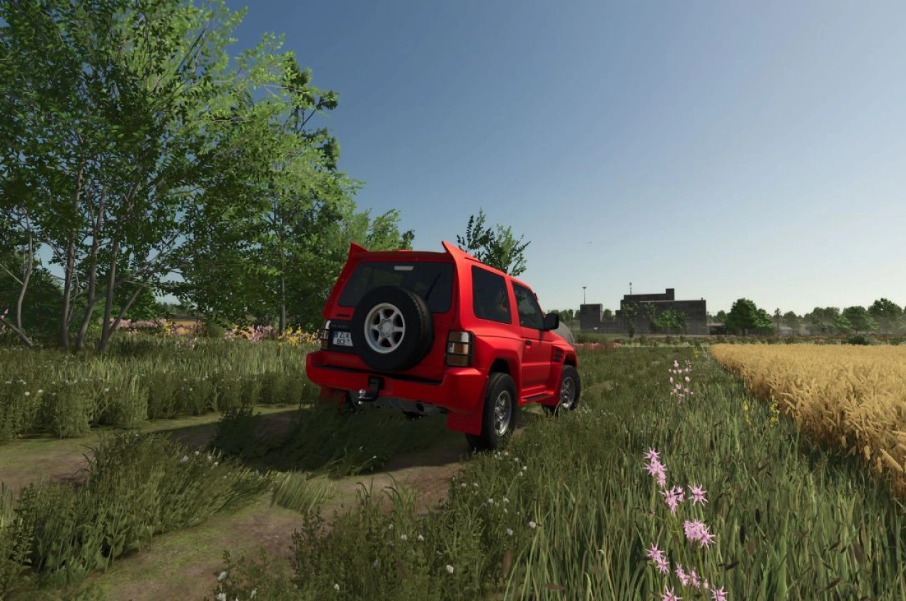 Автомобіль Mitsubishi Pajero Evolution для Farming Simulator 25