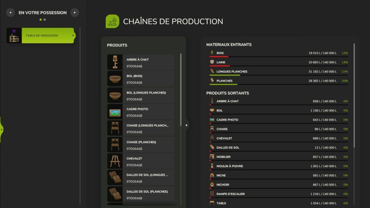 Столярний верстат для Farming Simulator 25