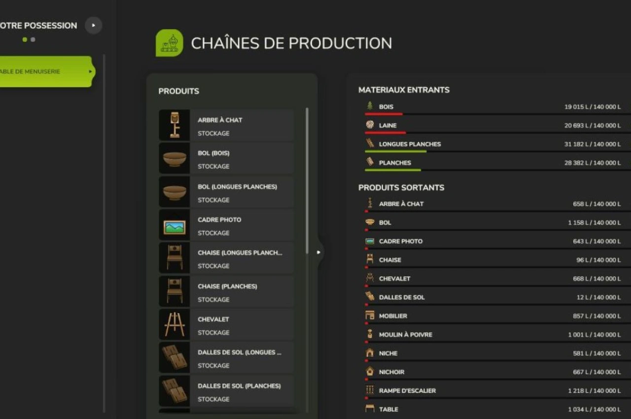 Столярний верстат для Farming Simulator 25