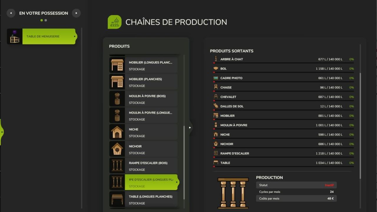 Столярний верстат для Farming Simulator 25