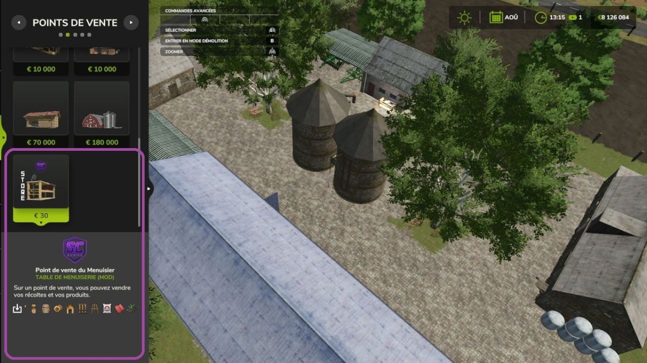 Столярний верстат для Farming Simulator 25