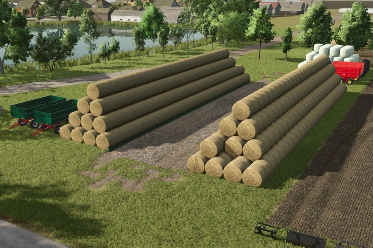 Силос для соломи для Farming Simulator 25