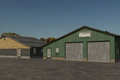 Alter Werkstatt-Paket für Farming Simulator 25