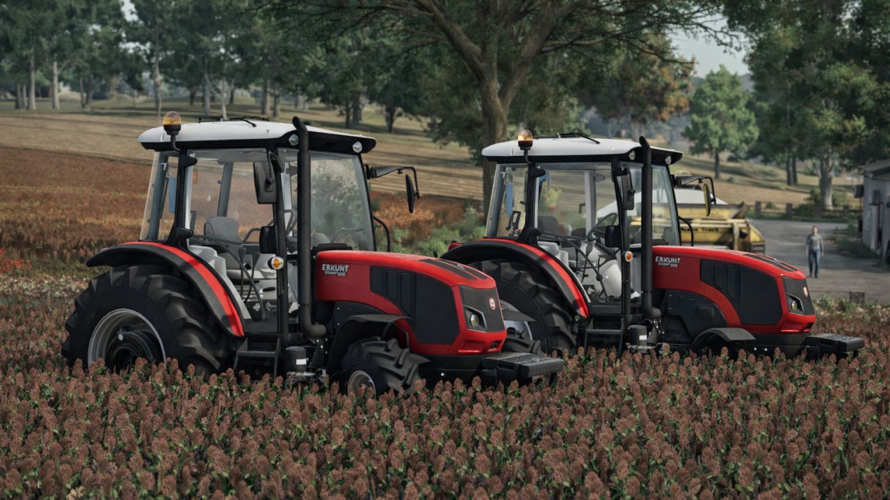 Трактор Erkunt Bereket 60E для Farming Simulator 25