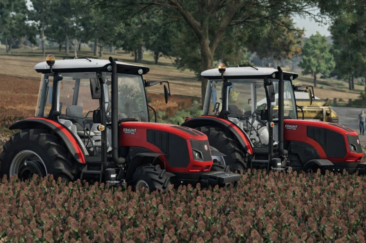 Трактор Erkunt Bereket 60E для Farming Simulator 25