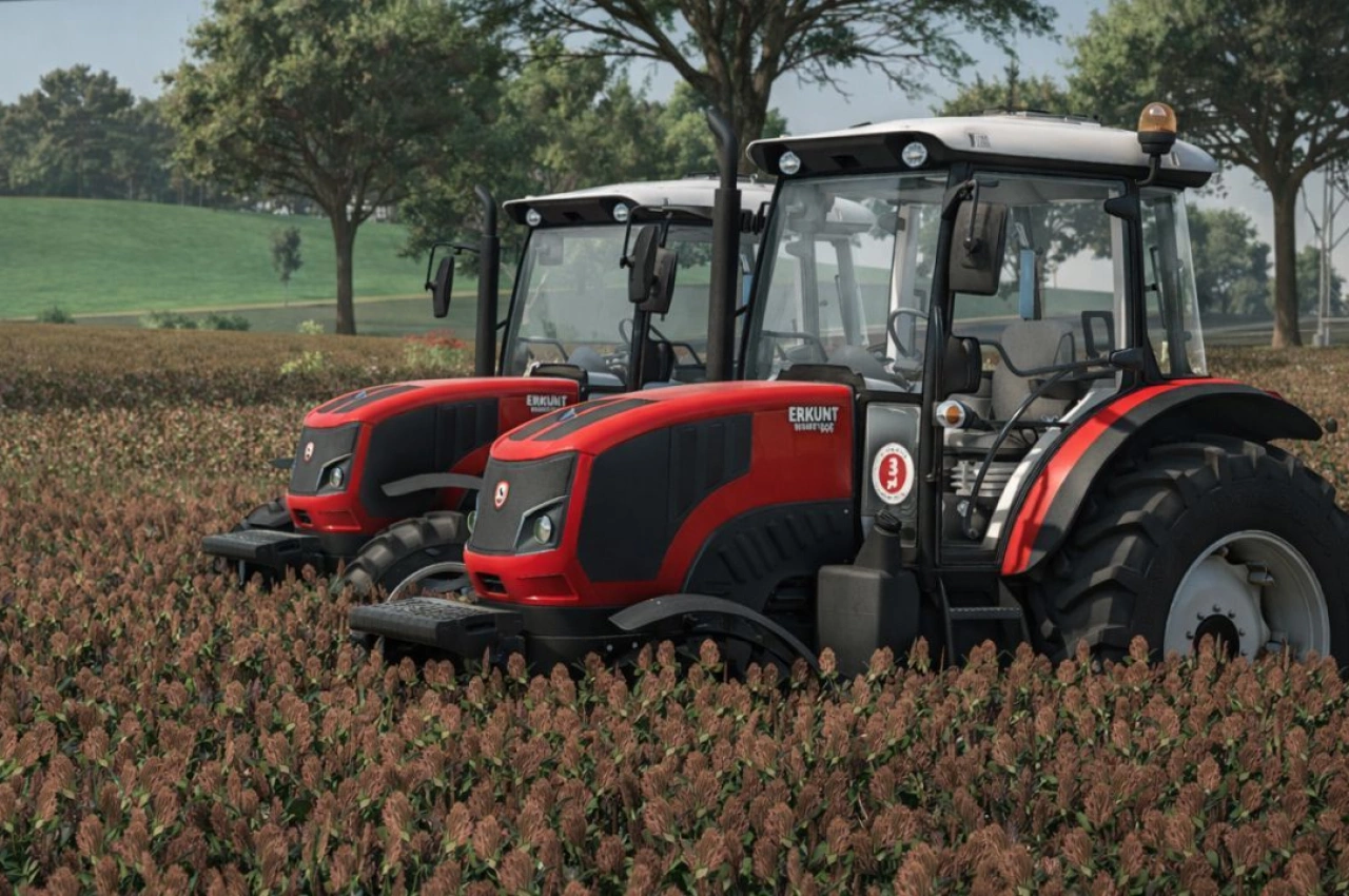 Трактор Erkunt Bereket 60E для Farming Simulator 25