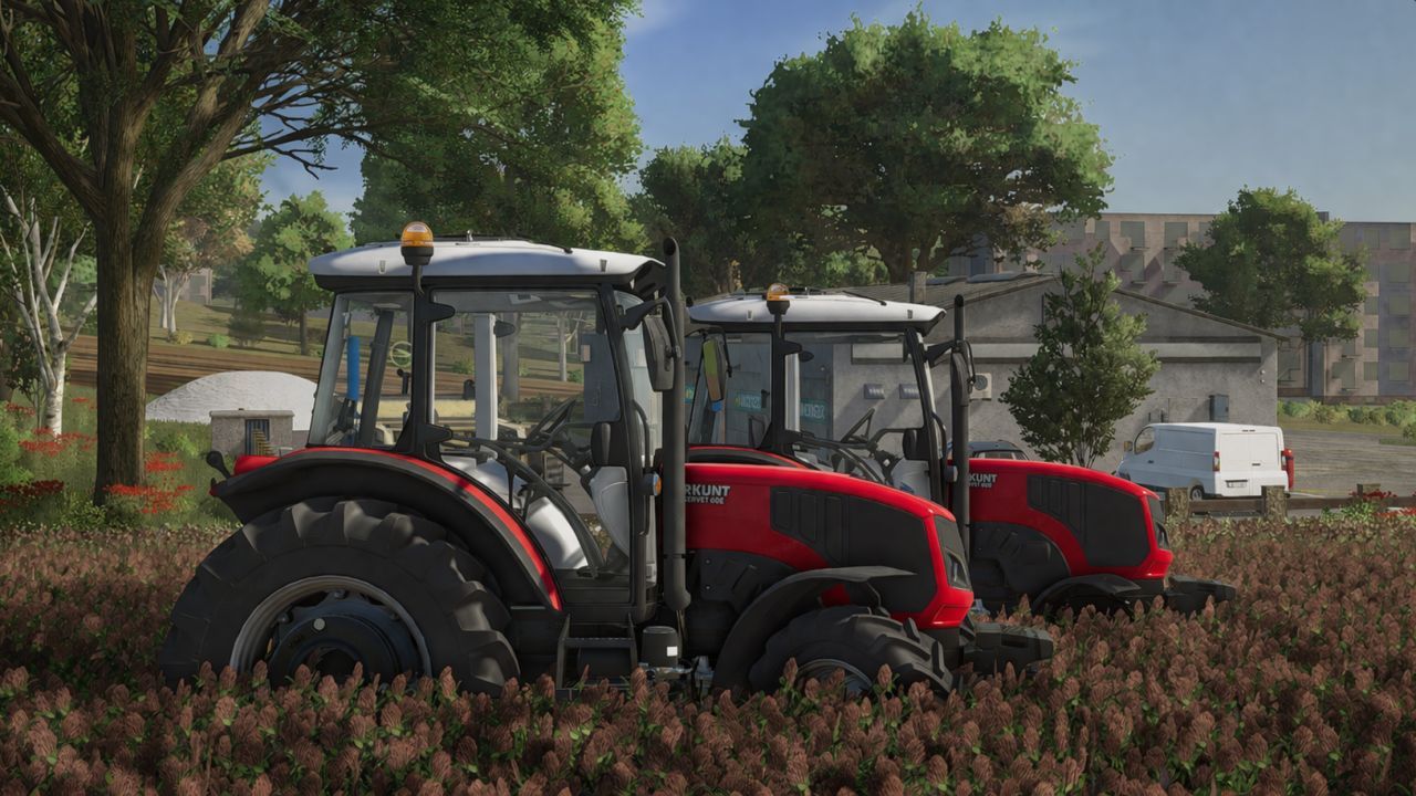 Трактор Erkunt Bereket 60E для Farming Simulator 25