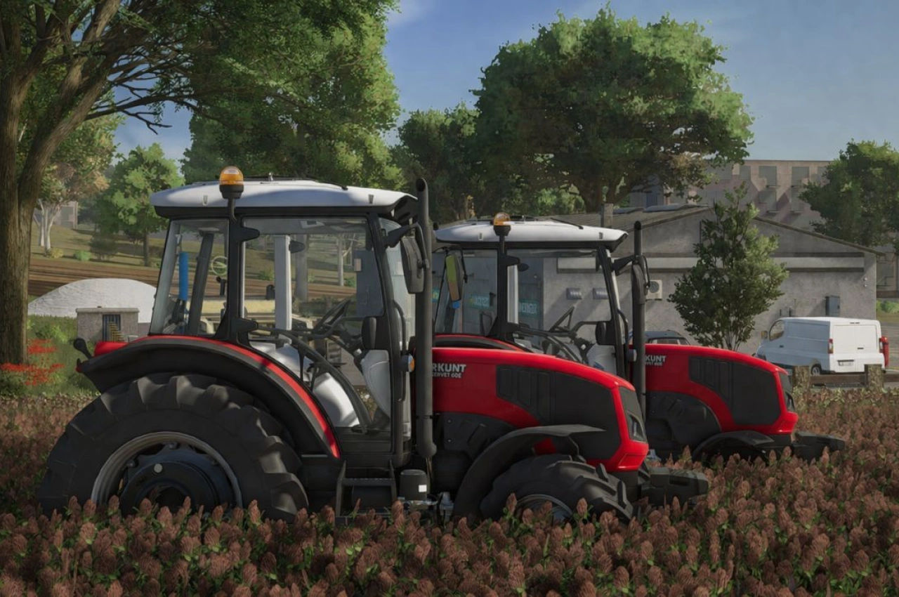 Трактор Erkunt Bereket 60E для Farming Simulator 25