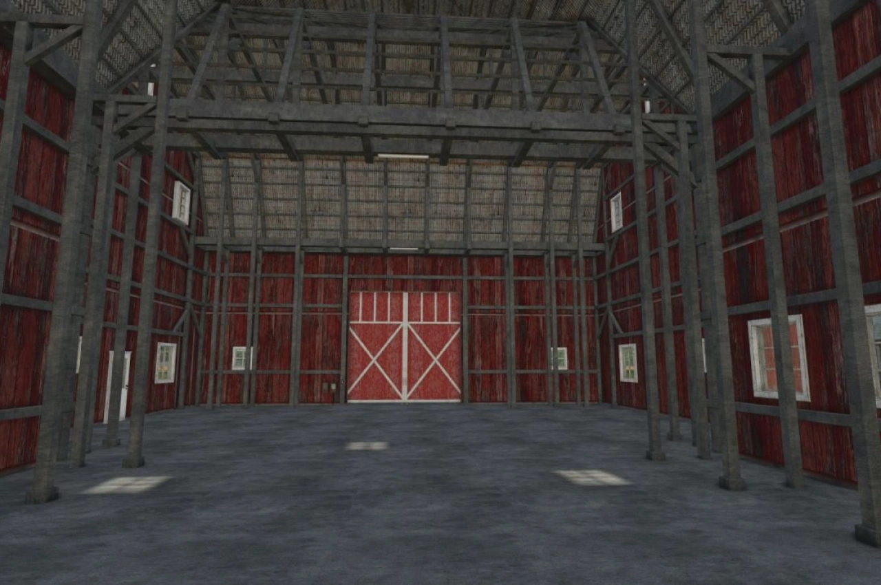 Пакет американських сараїв для Farming Simulator 25