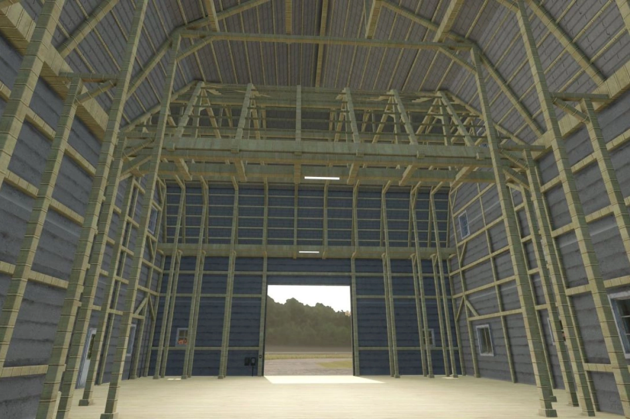 Пакет американських сараїв для Farming Simulator 25