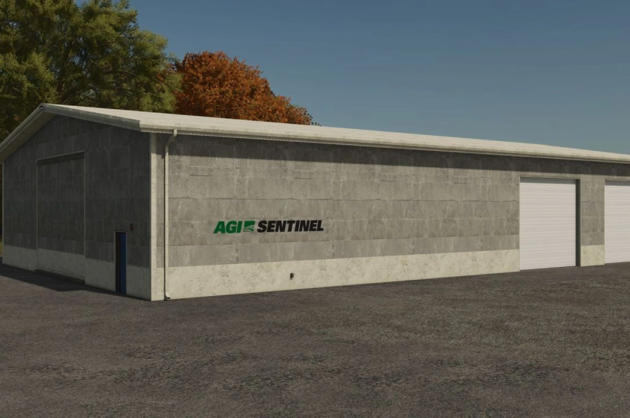 Пакет гаражів AGI Sentinel для Farming Simulator 25