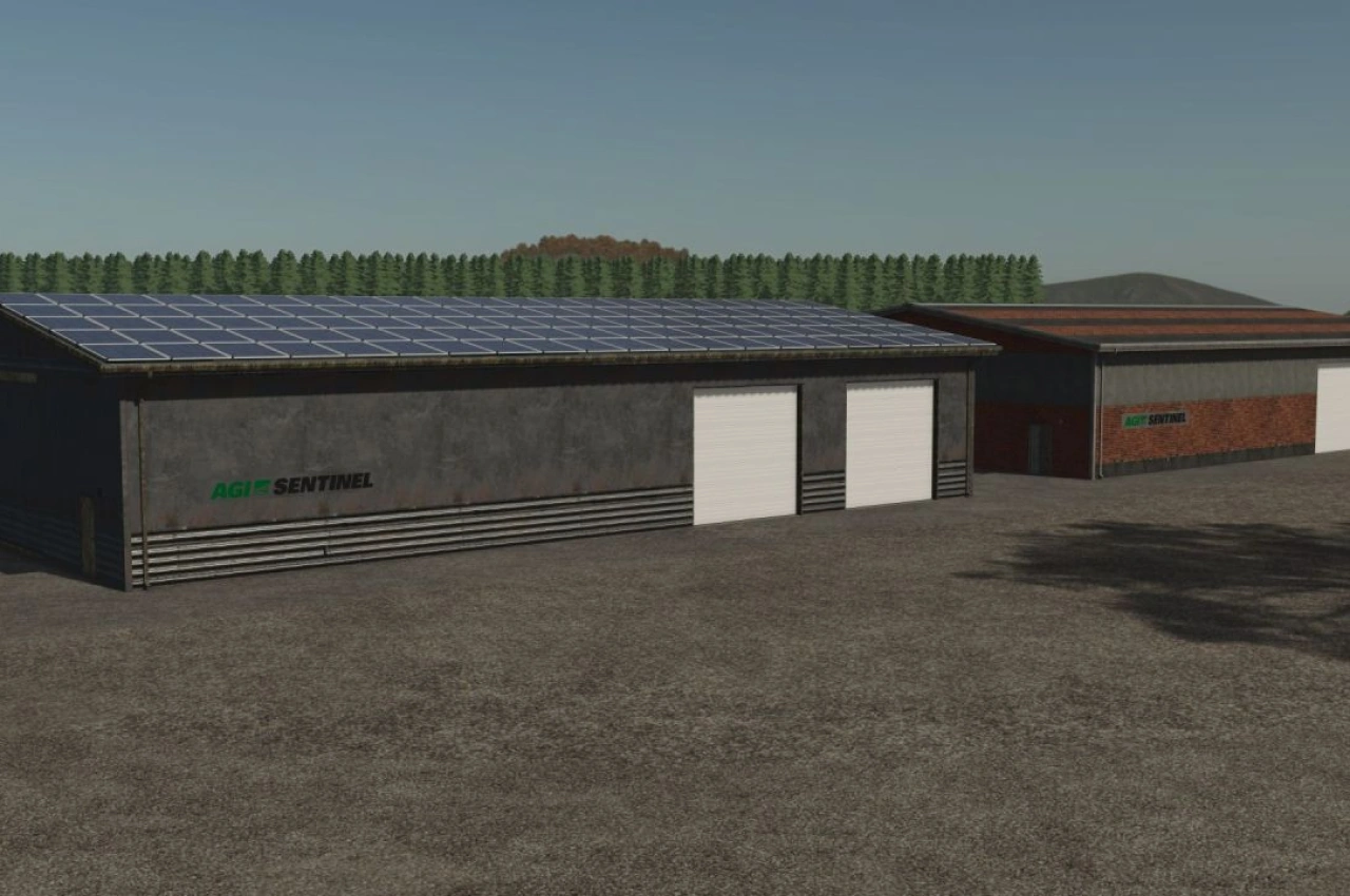 Пакет гаражів AGI Sentinel для Farming Simulator 25