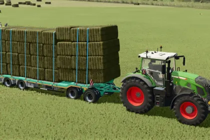 Effektives Schwarzmueller Lowloader Pack (4A/5A) für schwere Maschinen in FS25 — 5