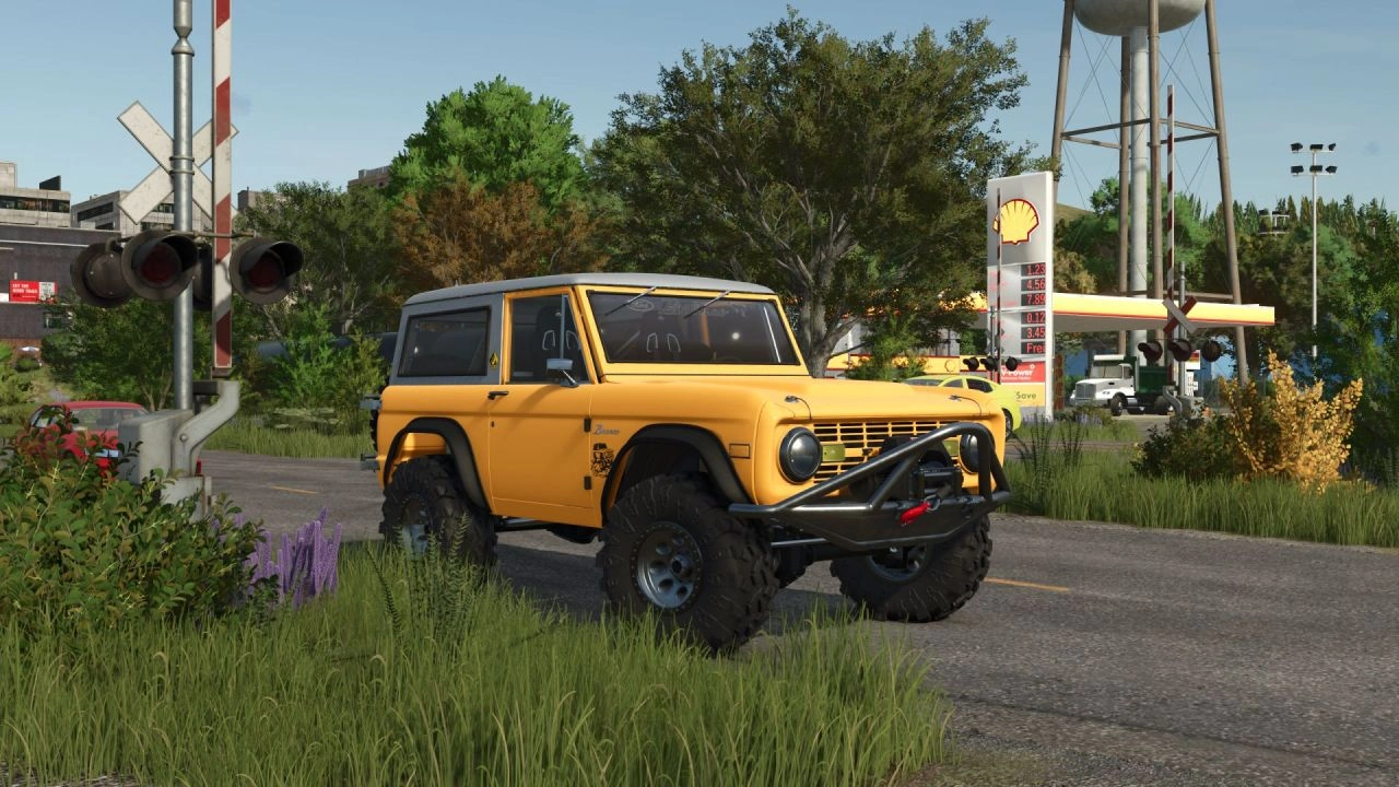 Автомобіль Ford Bronco 1966 для Farming Simulator 25