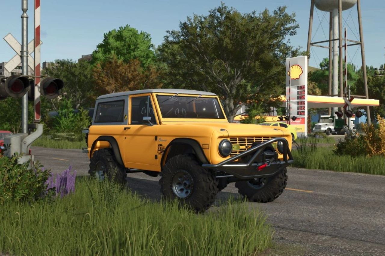 Автомобіль Ford Bronco 1966 для Farming Simulator 25