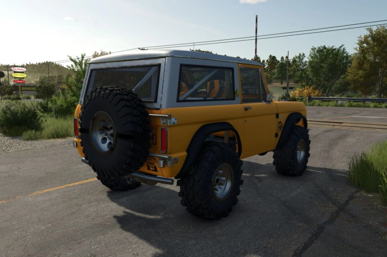 Автомобіль Ford Bronco 1966 для Farming Simulator 25