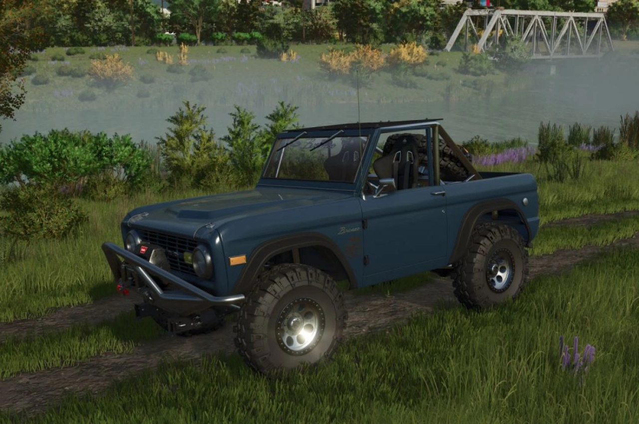 Автомобіль Ford Bronco 1966 для Farming Simulator 25