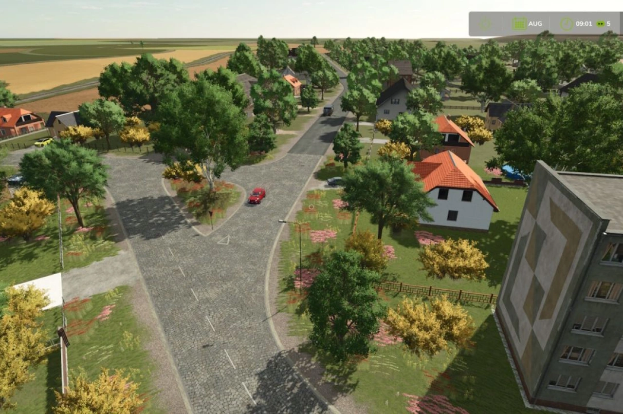 Карта Vojvodina-Gornje Podunavlje для Farming Simulator 25