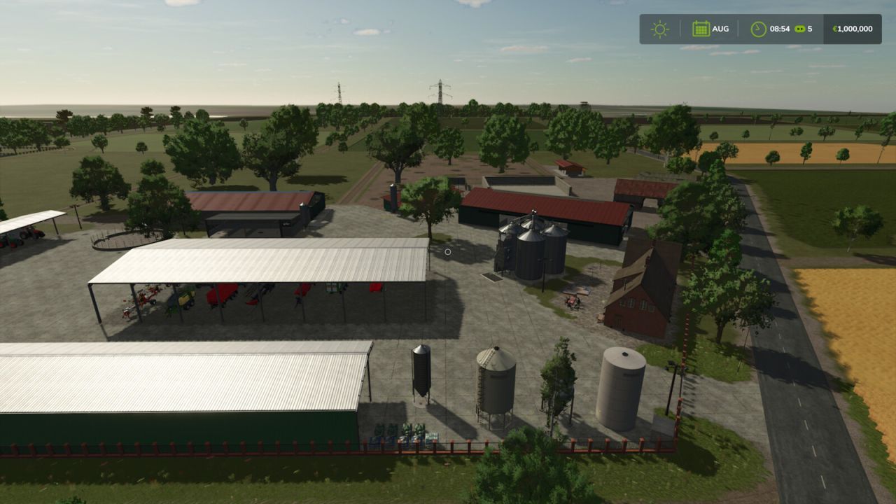 Карта Vojvodina-Gornje Podunavlje для Farming Simulator 25