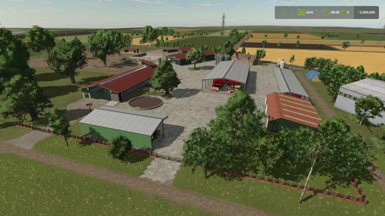 Карта Vojvodina-Gornje Podunavlje для Farming Simulator 25