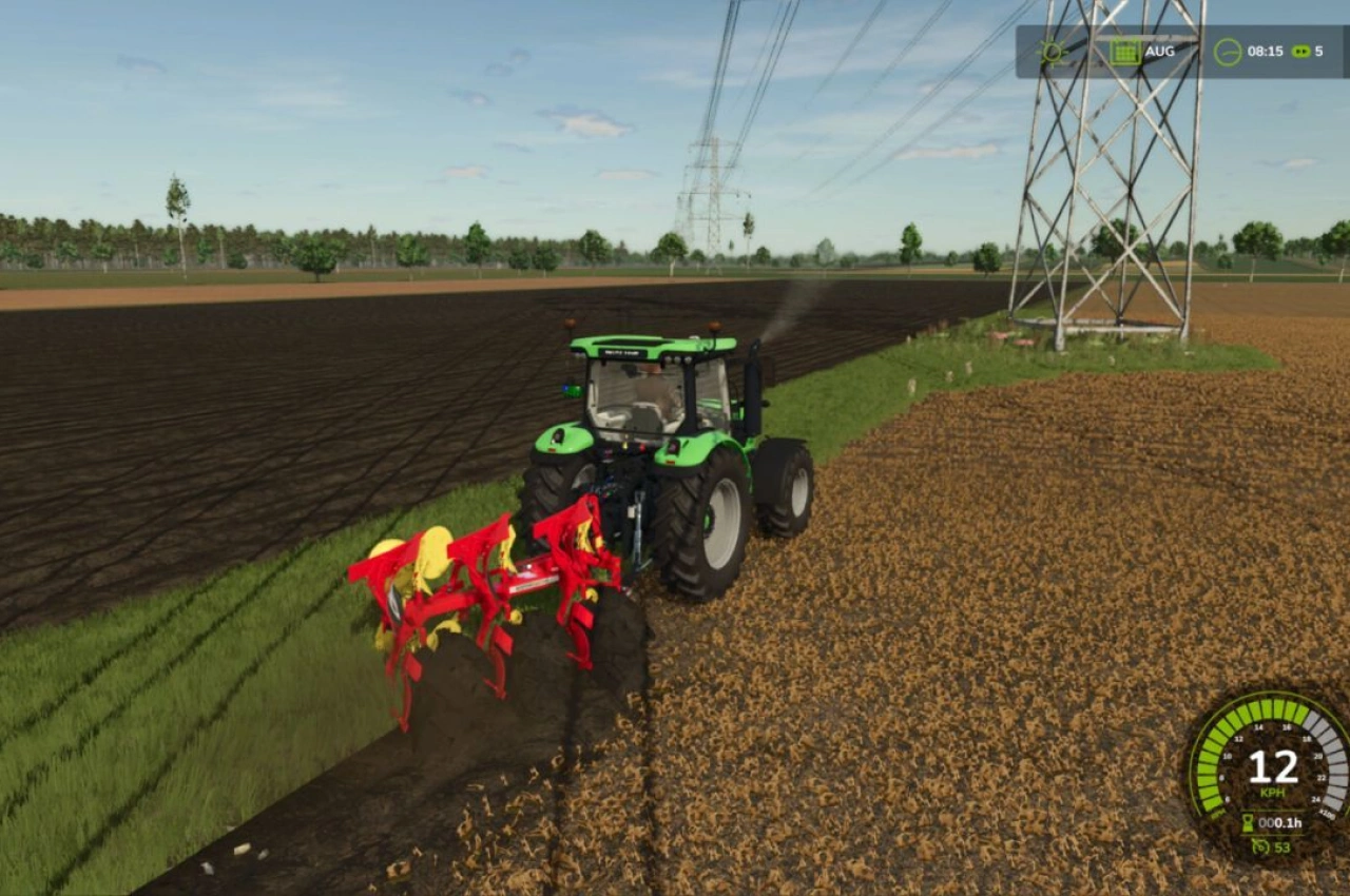 Карта Vojvodina-Gornje Podunavlje для Farming Simulator 25