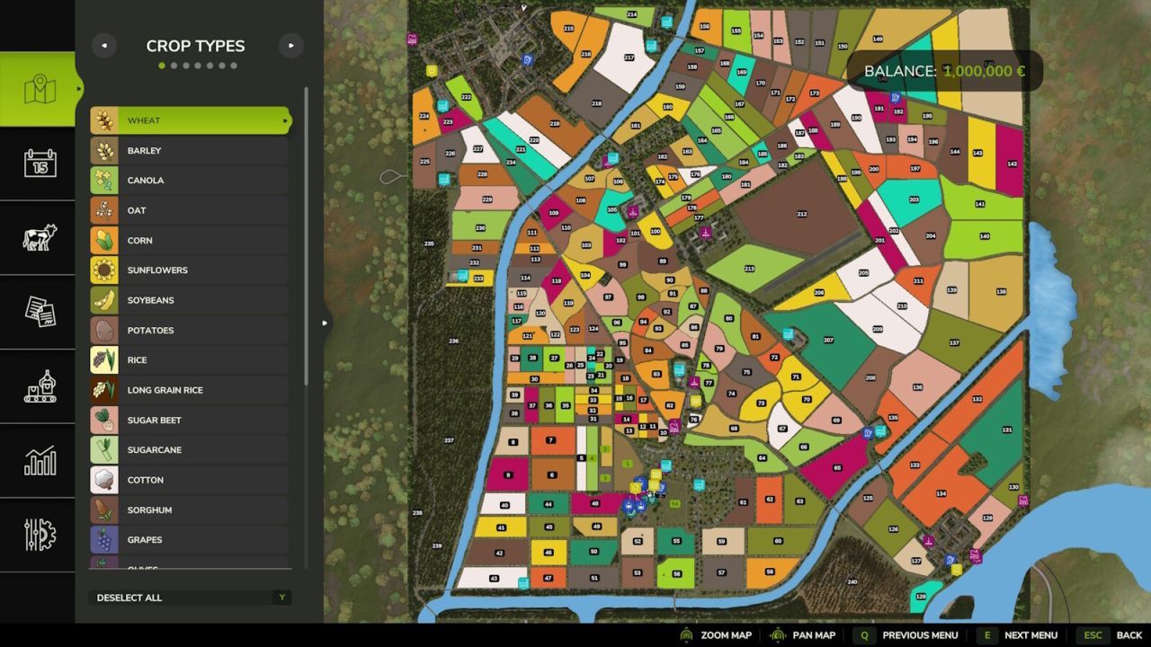 Карта Vojvodina-Gornje Podunavlje для Farming Simulator 25