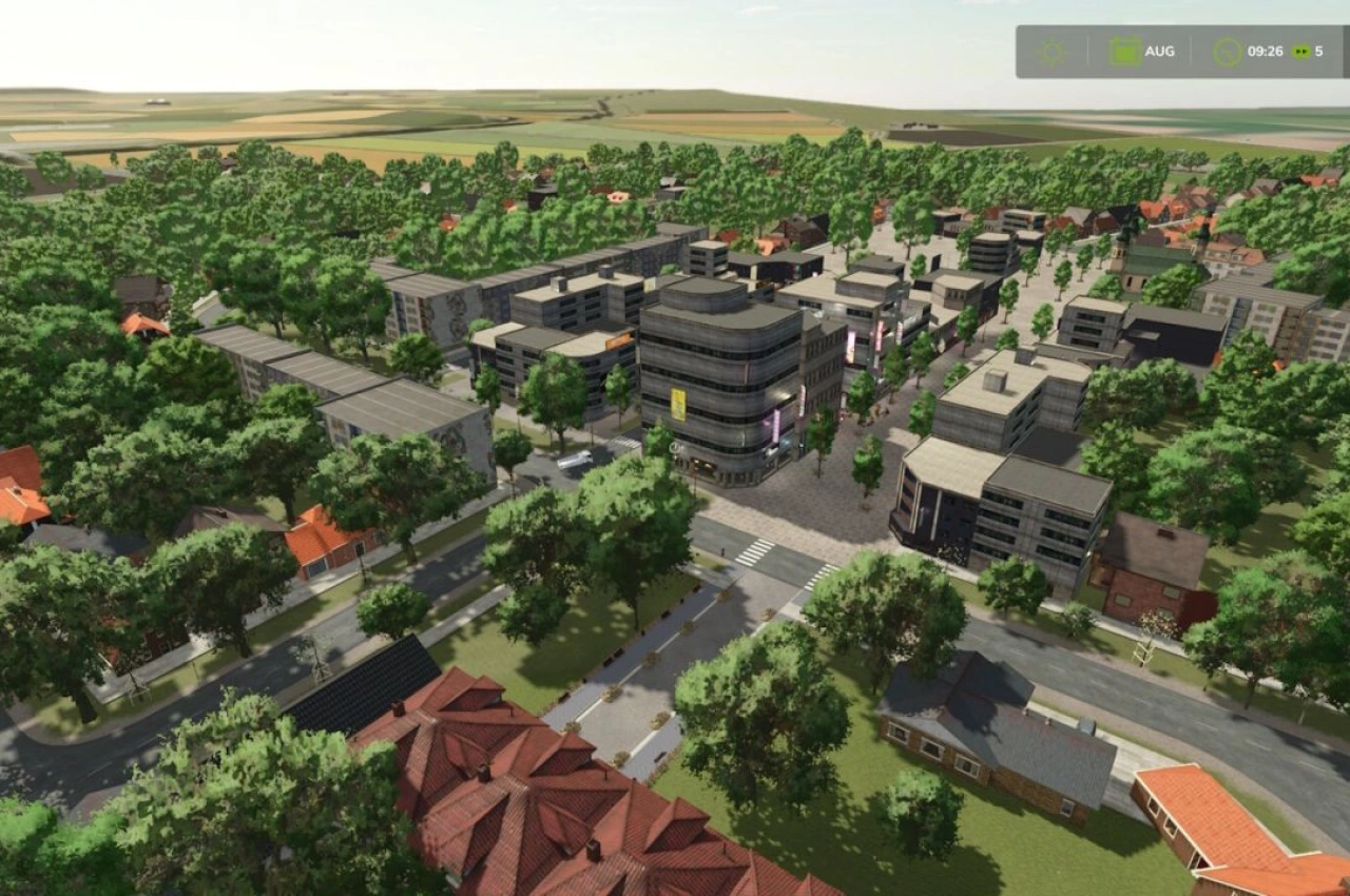 Карта Vojvodina-Gornje Podunavlje для Farming Simulator 25