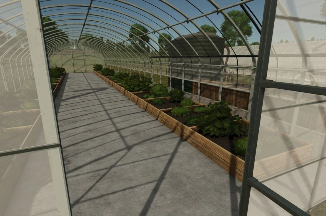 Пакет теплиць – Різноманіття під склом для Farming Simulator 25