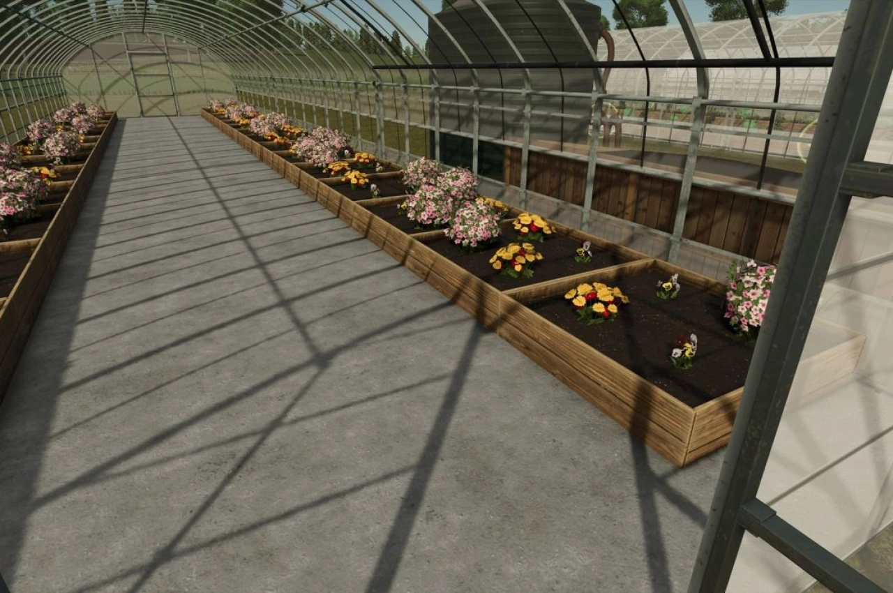 Пакет теплиць – Різноманіття під склом для Farming Simulator 25