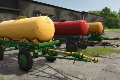 Ефективна Цистерна Detk 5 для Рідких Добрив та Води у Farming Simulator 25