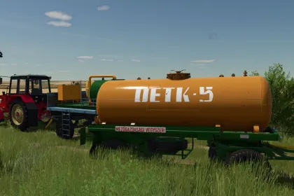Efektywna Cysterna Detk 5 do Cieczy Nawożających i Wody w Farming Simulator 25 — 2