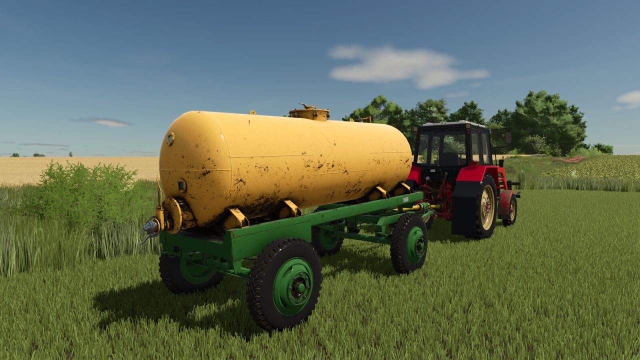 Efektywna Cysterna Detk 5 do Cieczy Nawożających i Wody w Farming Simulator 25