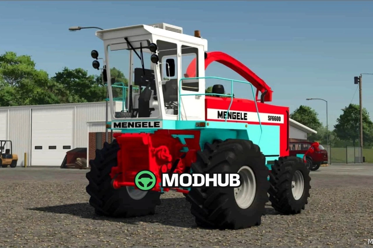 Збирач кормів Mengele SF6600 для Farming Simulator 25