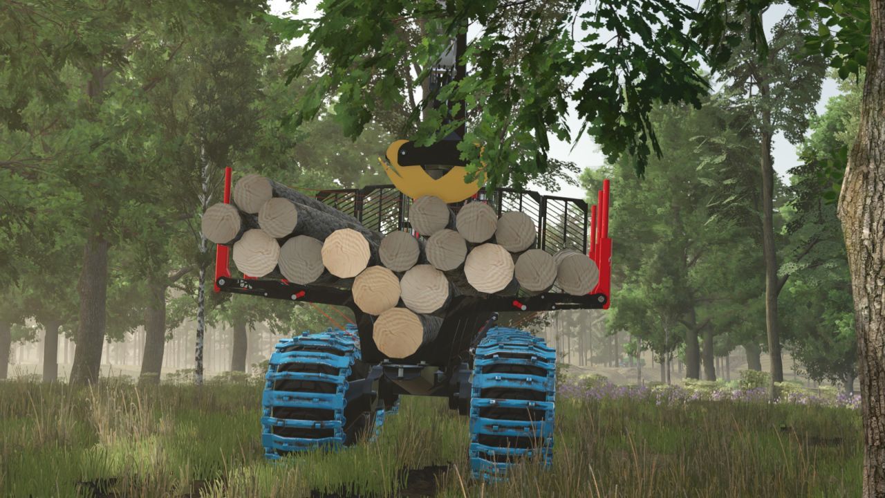 Гусеничний трактор Komatsu 895 Loadflex для Farming Simulator 25