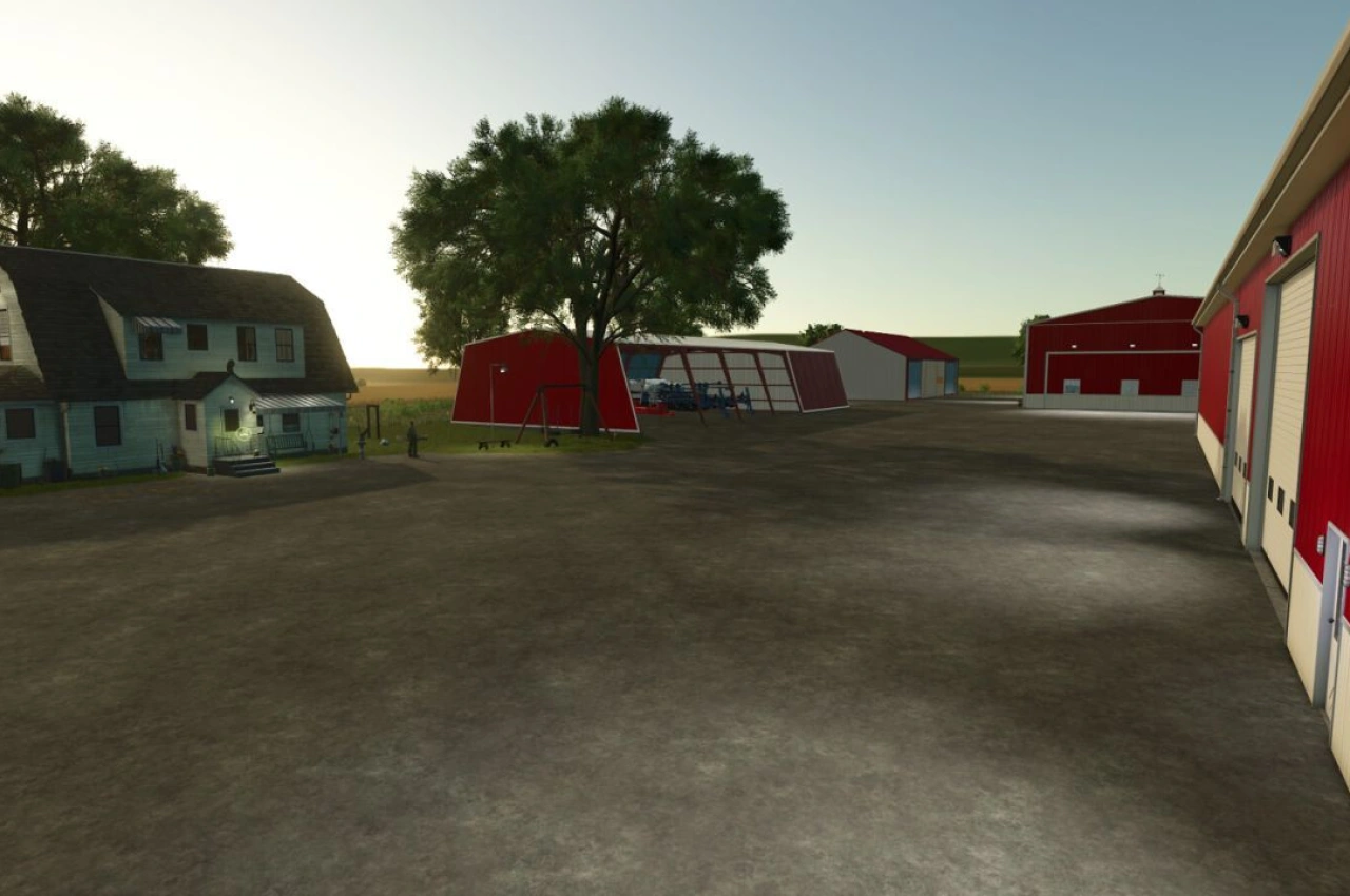 Карта Kansas 16x для Farming Simulator 25