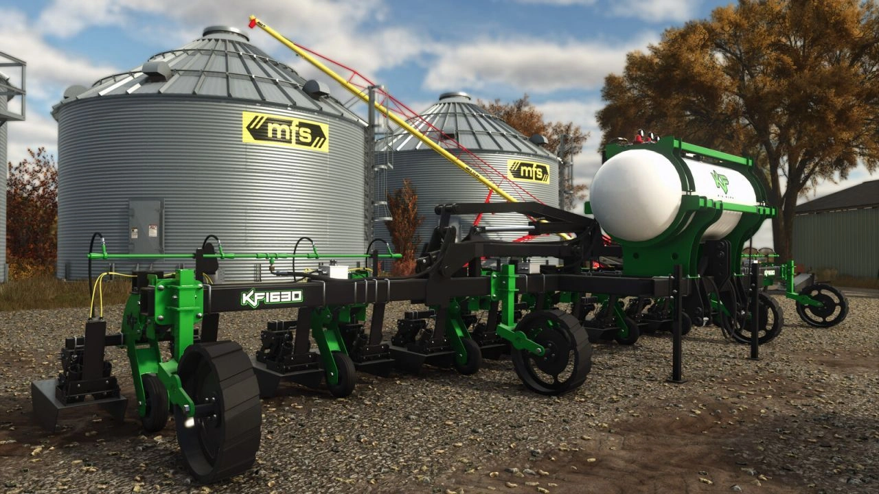 Пальник для бур'янів KinnanFAB 'Big Burn для Farming Simulator 25