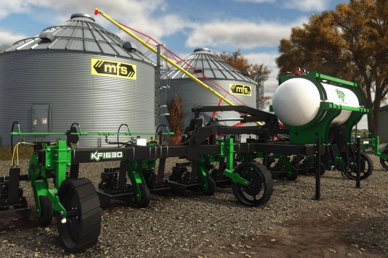 Пальник для бур'янів KinnanFAB 'Big Burn для Farming Simulator 25