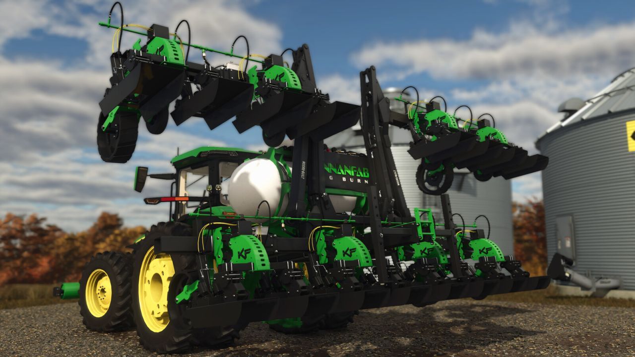 Пальник для бур'янів KinnanFAB 'Big Burn для Farming Simulator 25