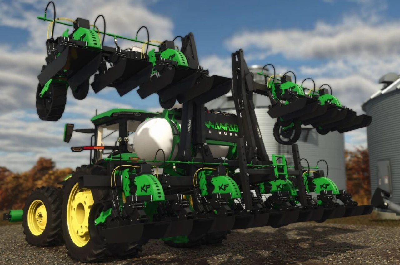 Пальник для бур'янів KinnanFAB 'Big Burn для Farming Simulator 25