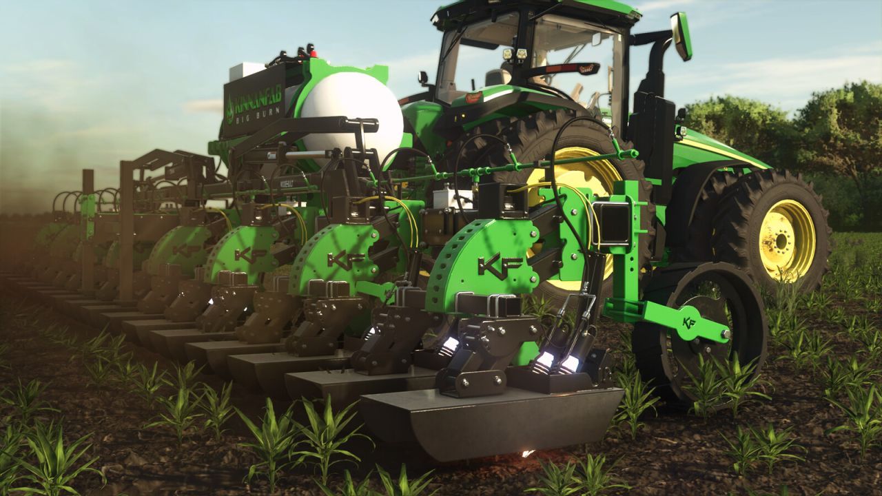 Пальник для бур'янів KinnanFAB 'Big Burn для Farming Simulator 25