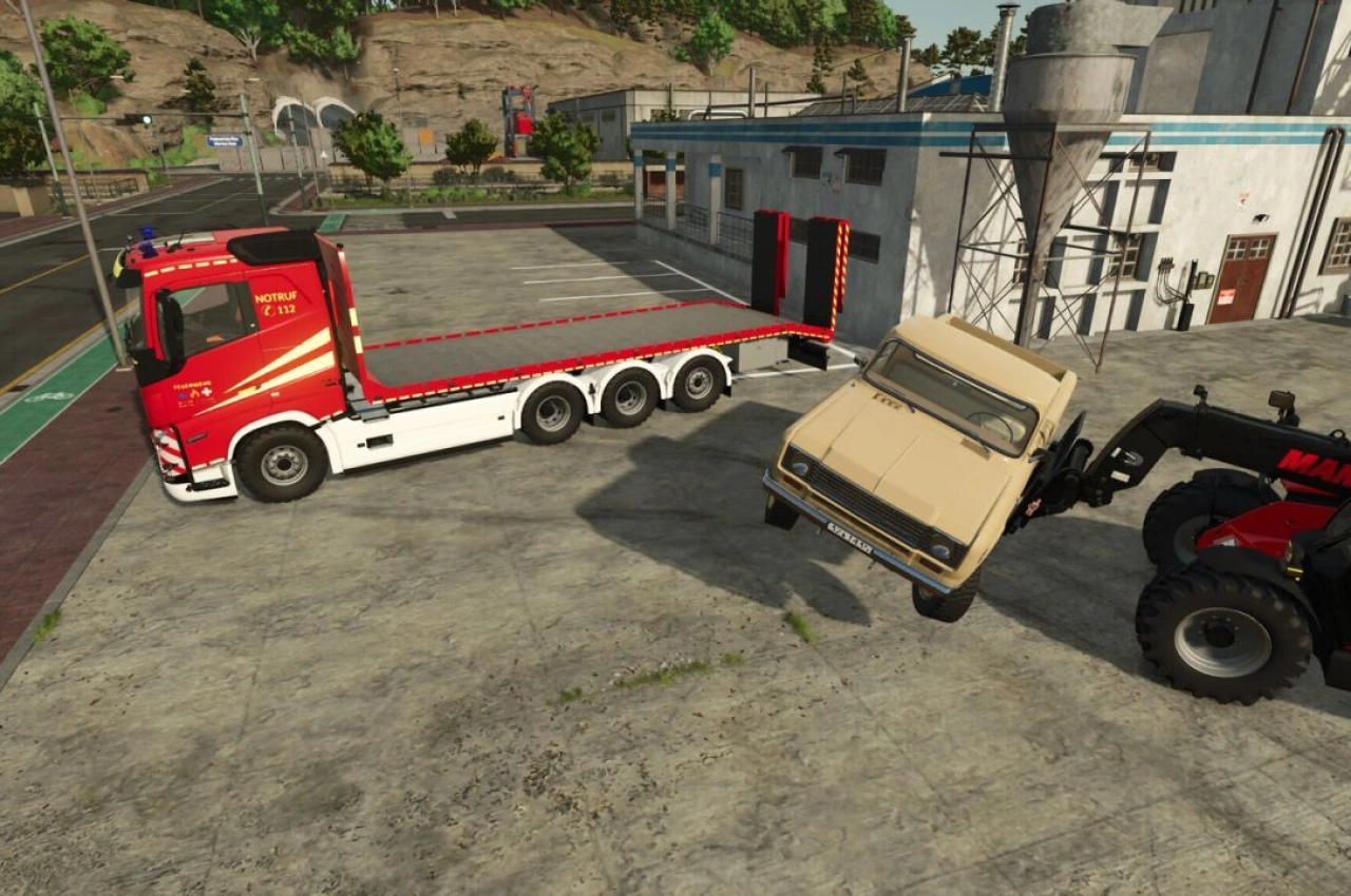 Кузов для перевезення вантажів для Farming Simulator 25