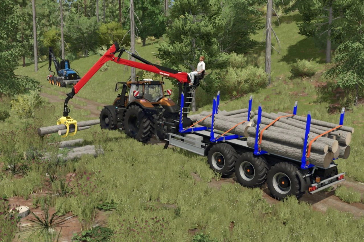 Причіп Lizard Forest Pack для Farming Simulator 25