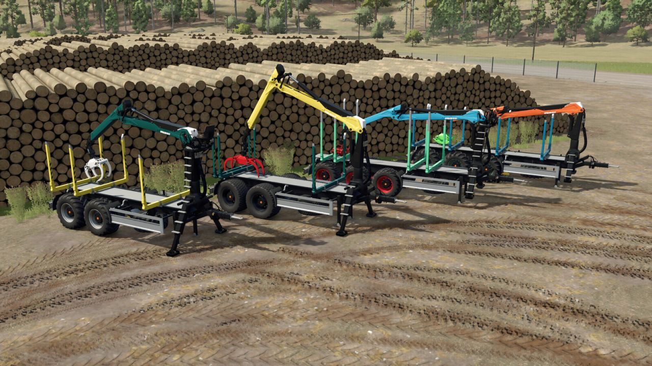 Причіп Lizard Forest Pack для Farming Simulator 25