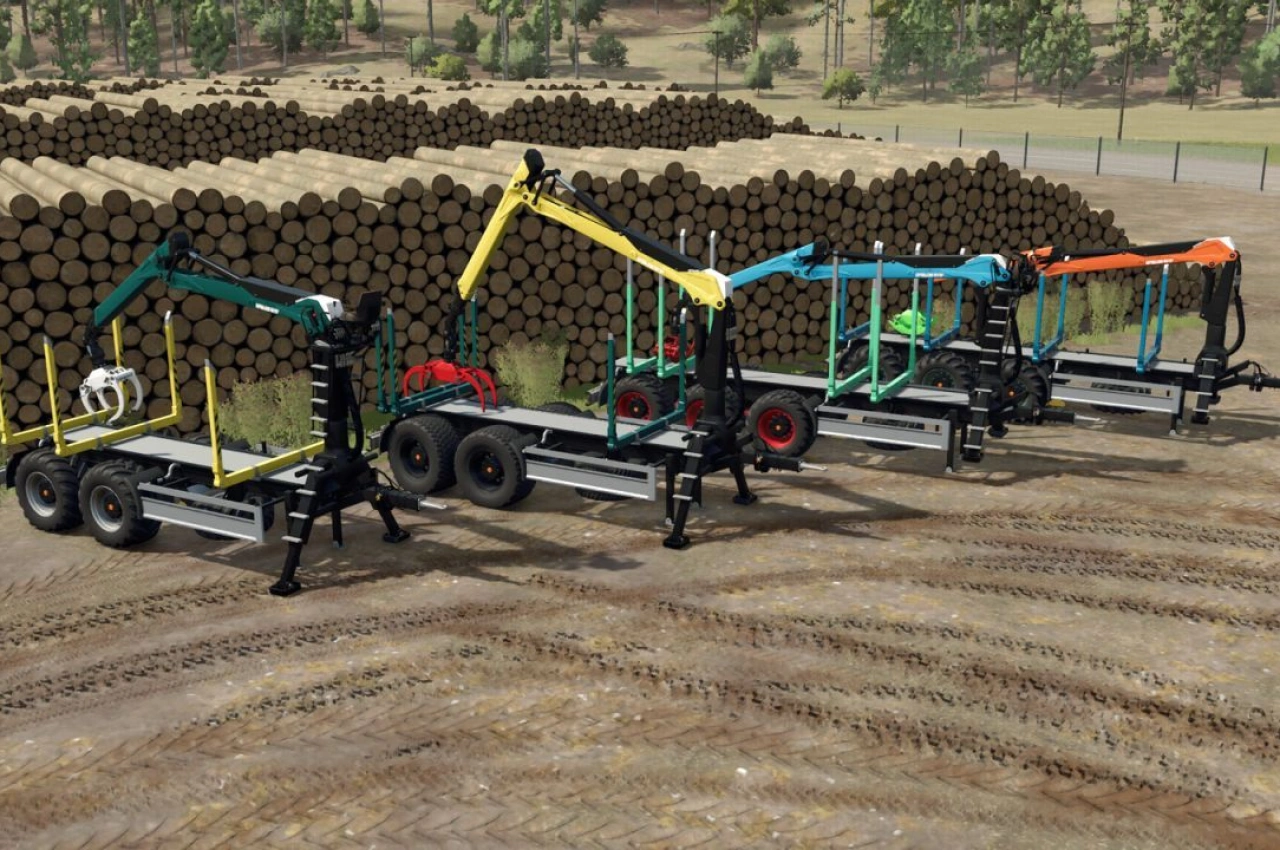 Причіп Lizard Forest Pack для Farming Simulator 25